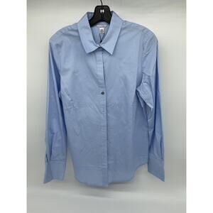 Calvin Klein Women’s Long Sleeve Button-Up Dress Shirt (Size L)